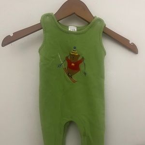 Baby Gap 12-17lbs Christmas Holiday One Piece Vintage 90s